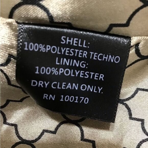 Sandro Studio Black Wrap Coat Double Breast Self Tie Belt Ruffle Hem Large - Picture 13 of 15